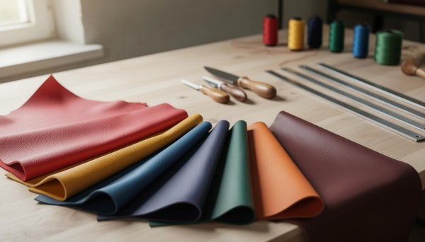 La vente de cuirs colorés pour maroquinerie : les tendances et atouts 2026